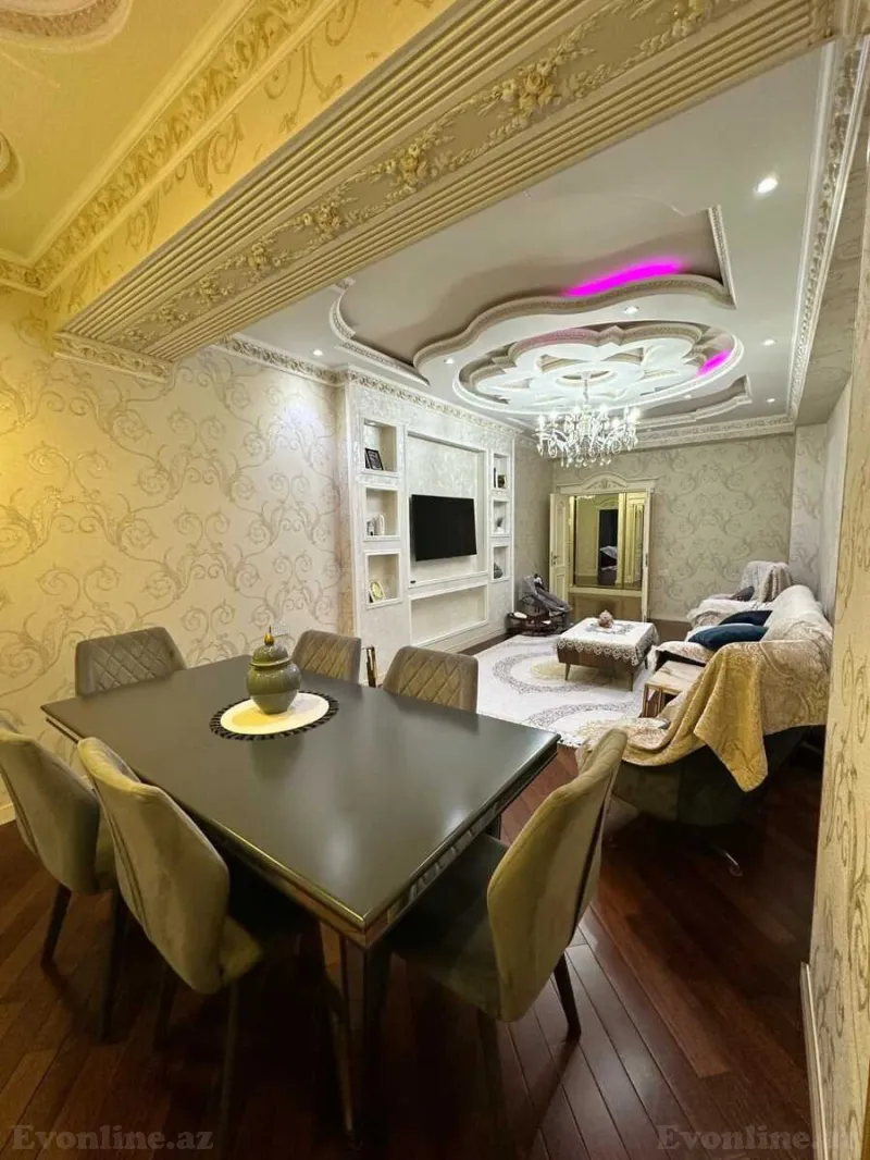 Satılır 4 otaqlı Mənzil Yeni tikili 168 m² Qara Qarayev m. - şəkil 2