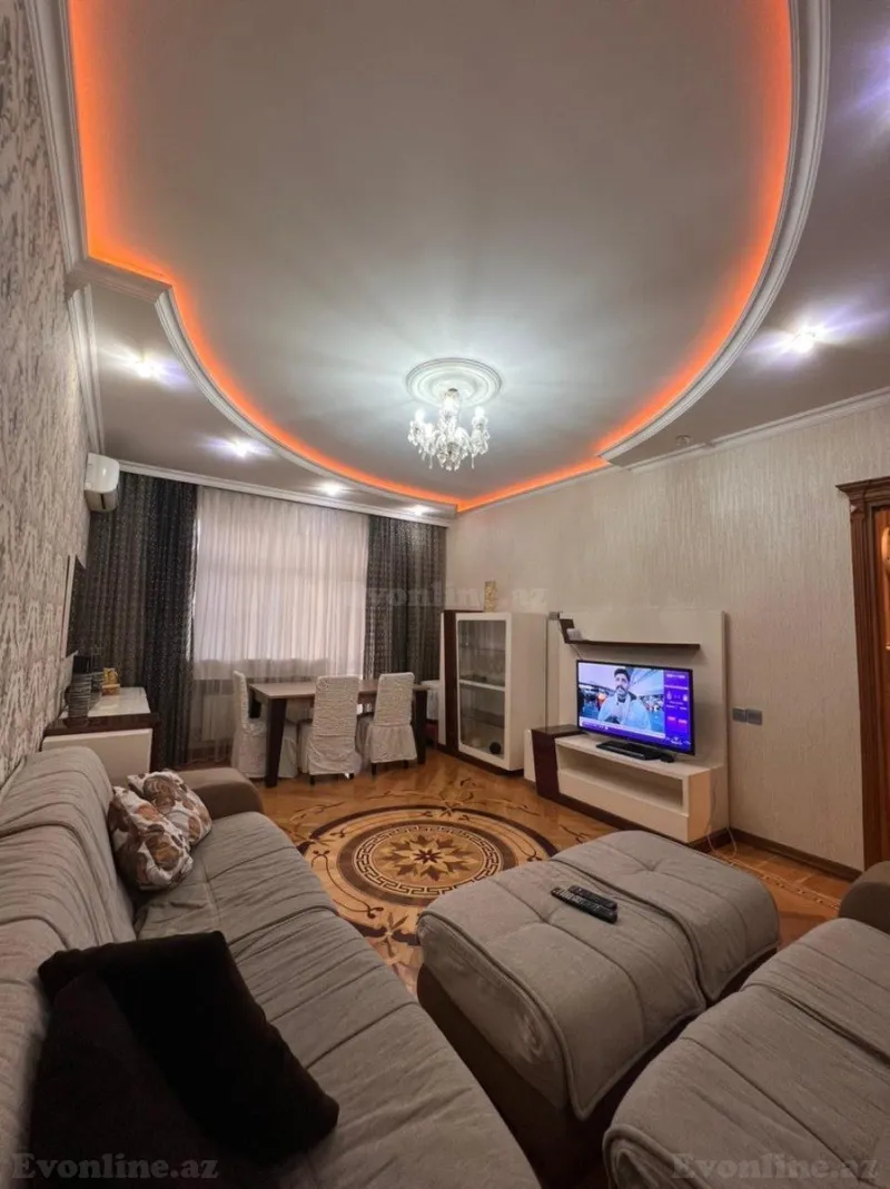 Kirayə verilir 3 otaqlı Mənzil Yeni tikili 120 m² Nəsimi r. - şəkil 7