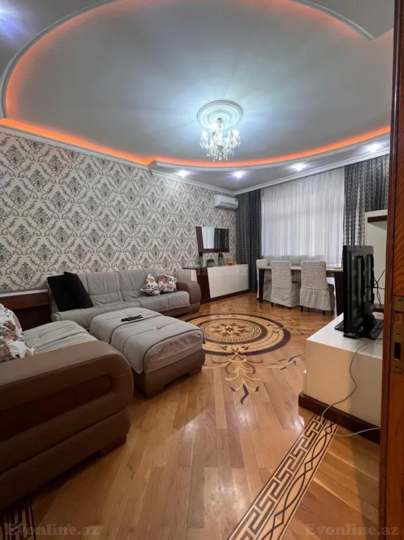 Kirayə verilir 3 otaqlı Mənzil Yeni tikili 120 m² Nəsimi r. - şəkil 8