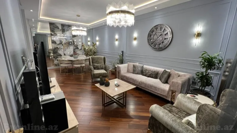 Satılır 2 otaqlı Mənzil Yeni tikili 106 m² 8 Noyabr m. - şəkil 4