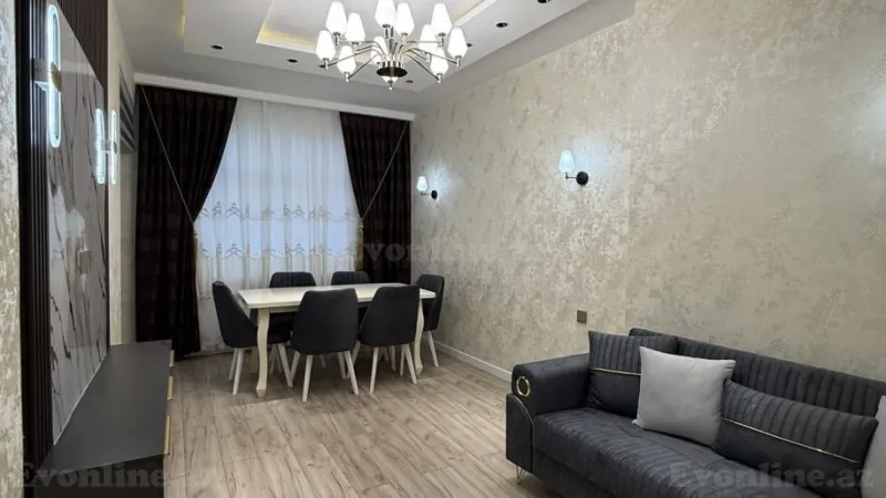 Satılır 2 otaqlı Mənzil Yeni tikili 85 m² Həzi Aslanov m. - şəkil 3