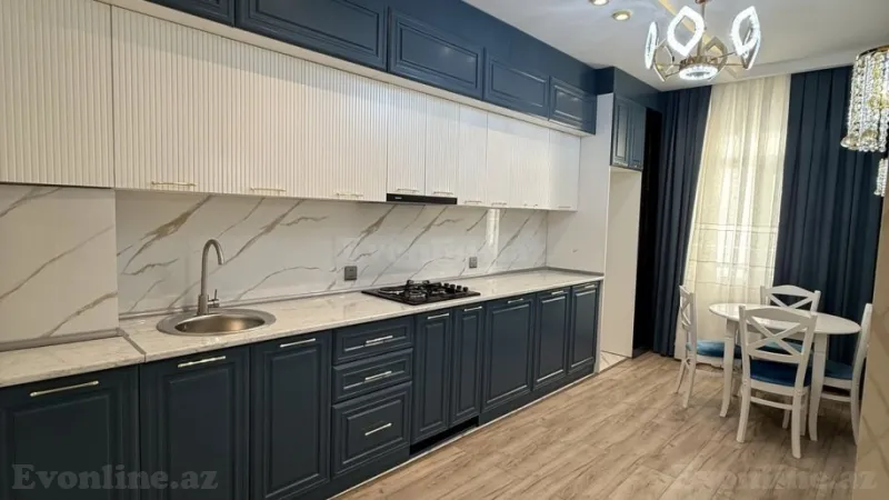 Satılır 3 otaqlı Mənzil Yeni tikili 110 m² Həzi Aslanov m. - şəkil 2