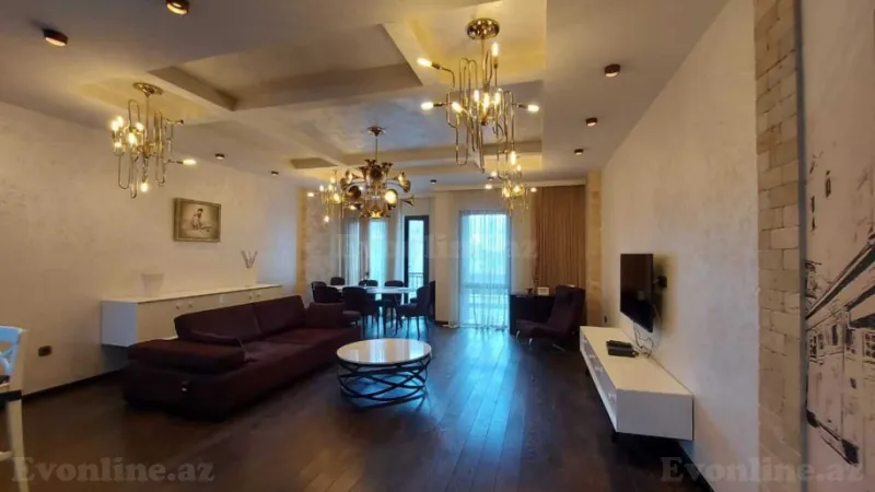 Kirayə verilir 2 otaqlı Mənzil Yeni tikili 95 m² Sahil m. - şəkil 4