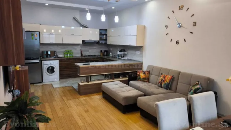 Kirayə verilir 2 otaqlı Mənzil Yeni tikili 80 m² Həzi Aslanov m. - şəkil 22