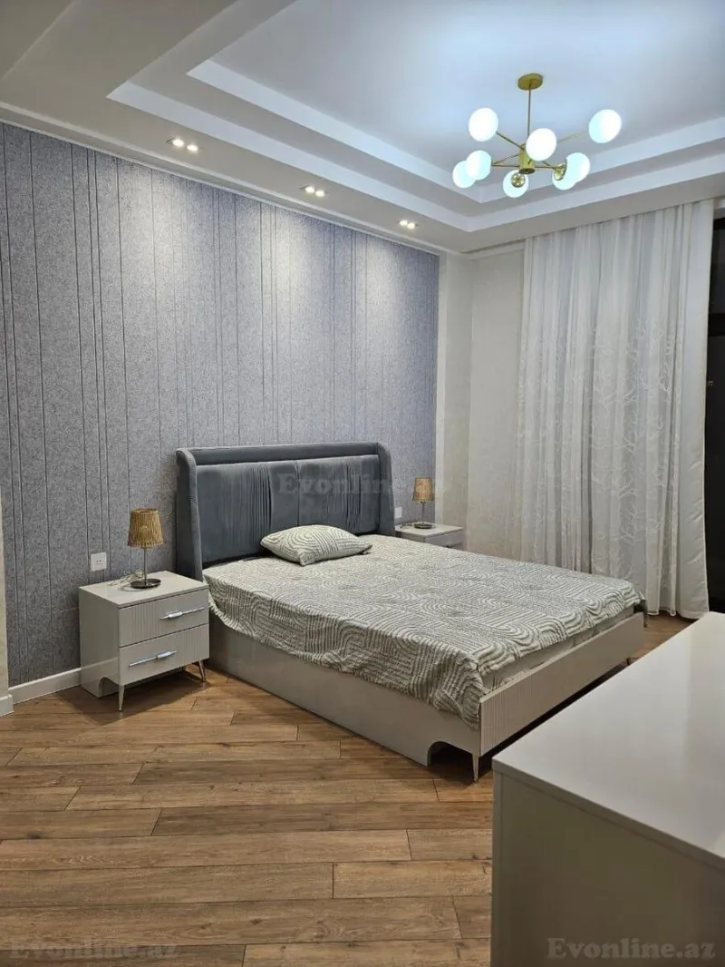 Kirayə verilir 3 otaqlı Mənzil Yeni tikili 135 m² Nərimanov r. - şəkil 5