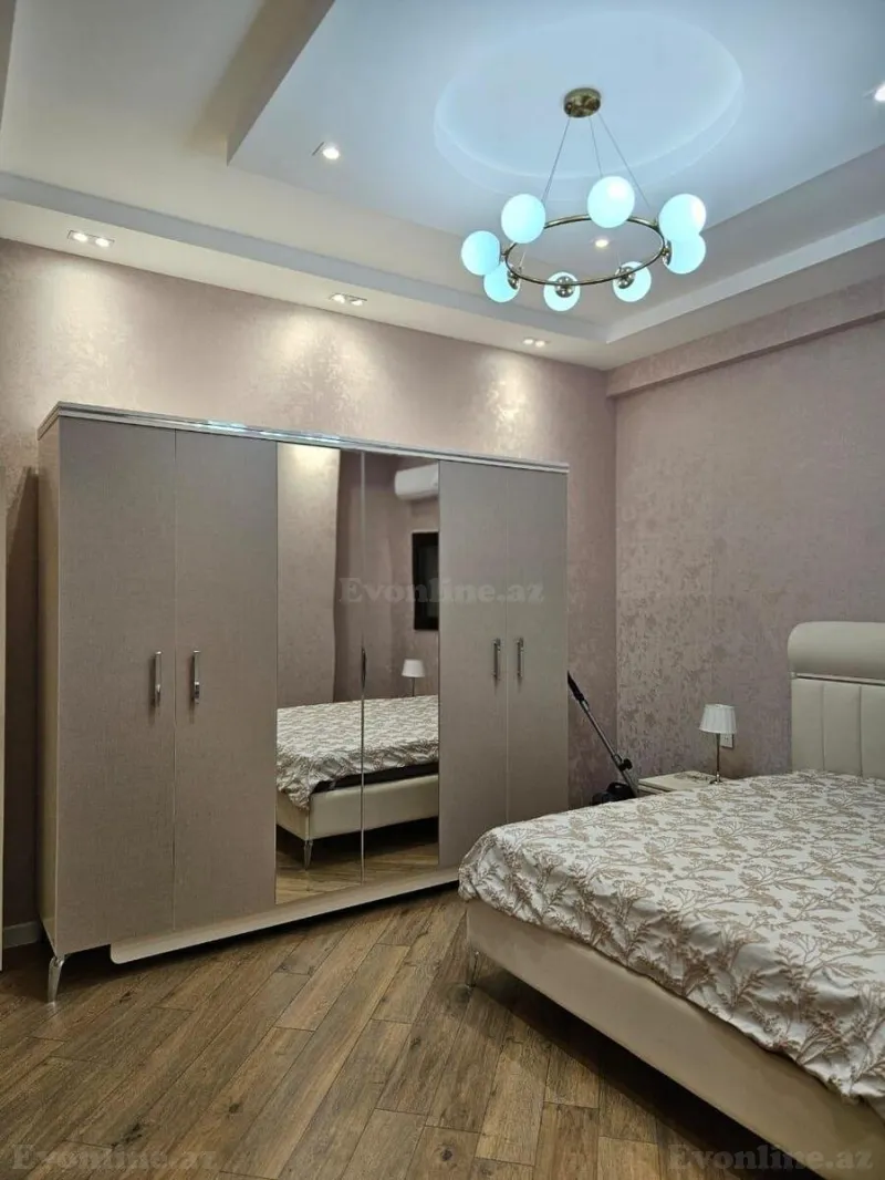 Kirayə verilir 3 otaqlı Mənzil Yeni tikili 135 m² Nərimanov r. - şəkil 8