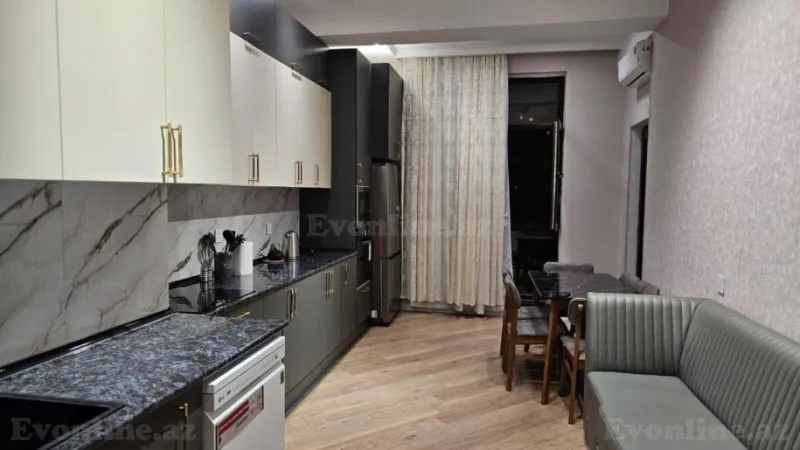 Kirayə verilir 3 otaqlı Mənzil Yeni tikili 135 m² Nərimanov r. - şəkil 10
