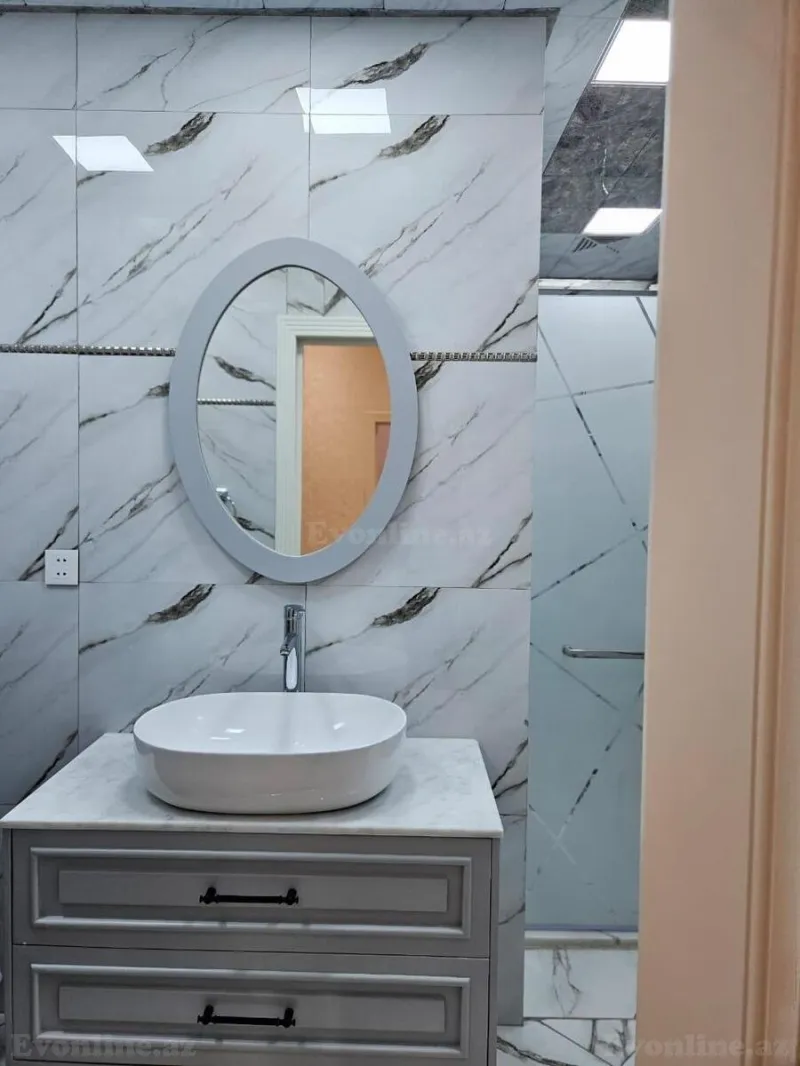 Kirayə verilir 3 otaqlı Mənzil Yeni tikili 135 m² Nərimanov r. - şəkil 13