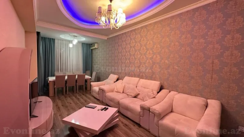 Kirayə verilir 2 otaqlı Mənzil Yeni tikili 100 m² Yeni Yasamal