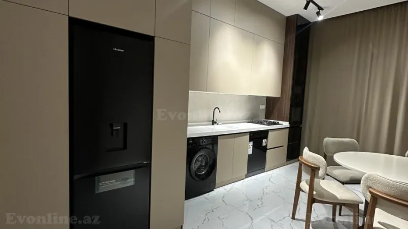Kirayə verilir 3 otaqlı Mənzil Yeni tikili 125 m² Nəsimi r. - şəkil 12