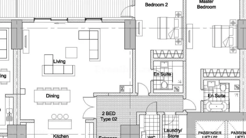Satılır 3 otaqlı Mənzil Yeni tikili 175 m² Nəsimi r. - şəkil 10