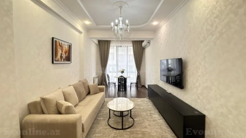 Kirayə verilir 2 otaqlı Mənzil Yeni tikili 70 m² Nəsimi r.