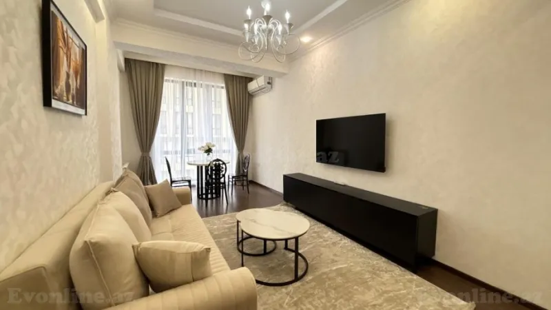 Kirayə verilir 2 otaqlı Mənzil Yeni tikili 70 m² Nəsimi r. - şəkil 5