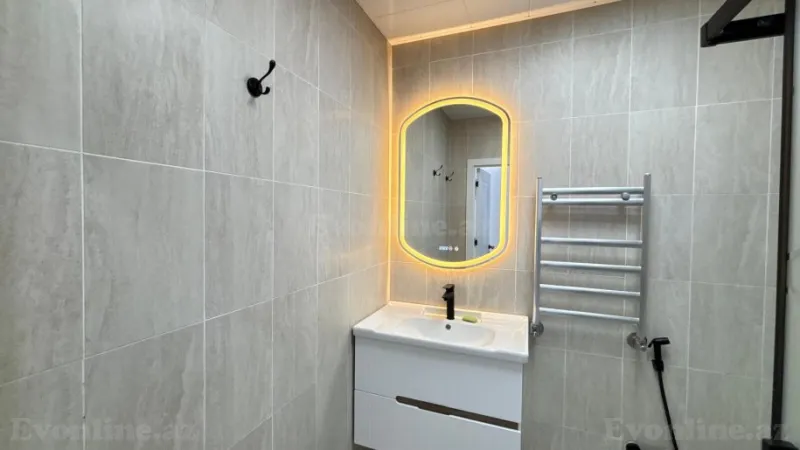 Kirayə verilir 2 otaqlı Mənzil Yeni tikili 70 m² Nəsimi r. - şəkil 10