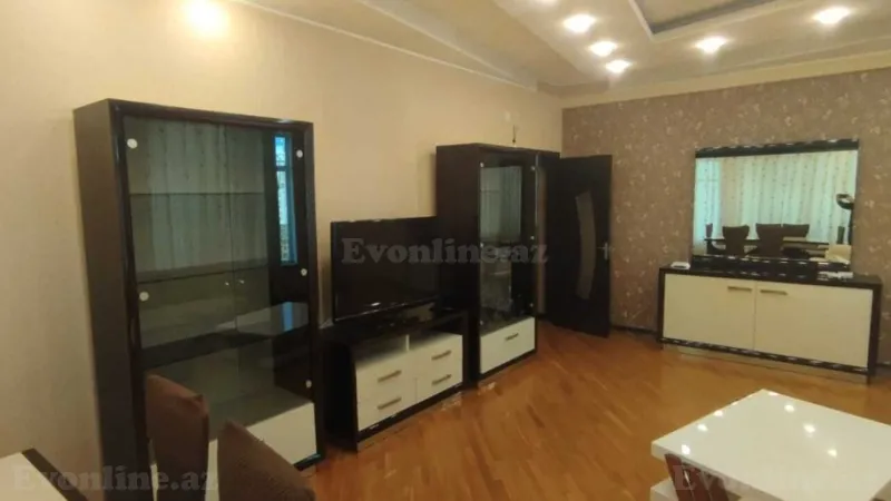 Kirayə verilir 3 otaqlı Mənzil Yeni tikili 130 m² Nərimanov r. - şəkil 5