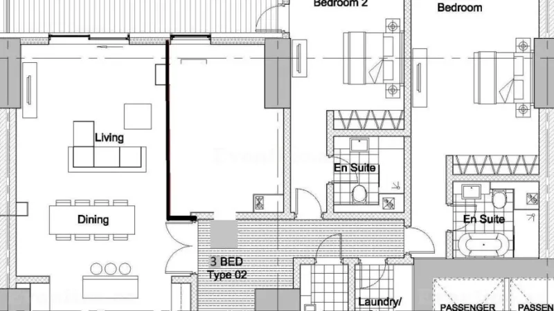 Satılır 4 otaqlı Mənzil Yeni tikili 175 m² Nəsimi r. - şəkil 5