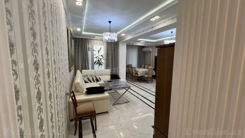 Satılır 3 otaqlı Mənzil Yeni tikili 126 m² Həzi Aslanov m. - şəkil 6