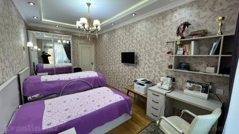 Satılır 3 otaqlı Mənzil Yeni tikili 126 m² Həzi Aslanov m. - şəkil 7