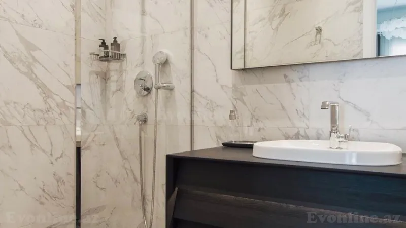 Kirayə verilir 3 otaqlı Mənzil Yeni tikili 100 m² Xətai r. - şəkil 8