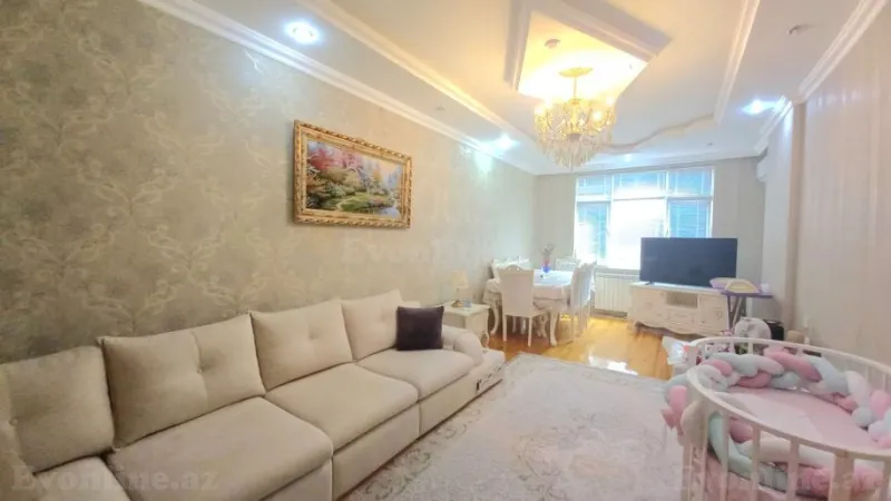 Satılır 2 otaqlı Mənzil Yeni tikili 91 m² 8-ci kilometr - şəkil 2