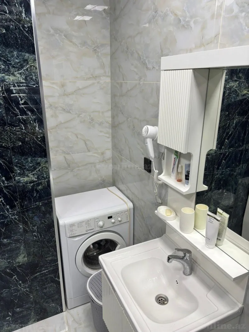 Kirayə verilir 2 otaqlı Mənzil Yeni tikili 65 m² Nərimanov r. - şəkil 7