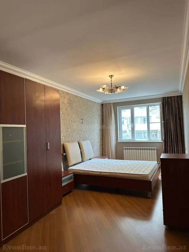 Kirayə verilir 3 otaqlı Mənzil Yeni tikili 120 m² Nərimanov r. - şəkil 9