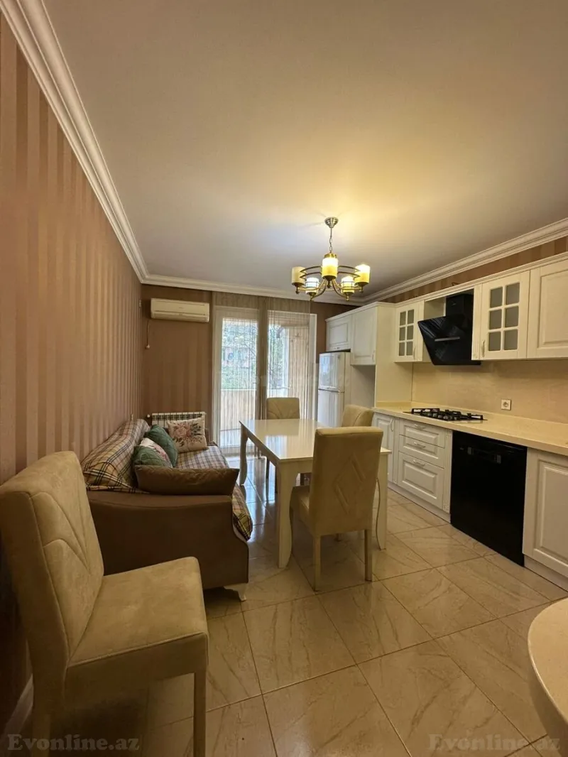 Kirayə verilir 3 otaqlı Mənzil Yeni tikili 120 m² Nərimanov r. - şəkil 10