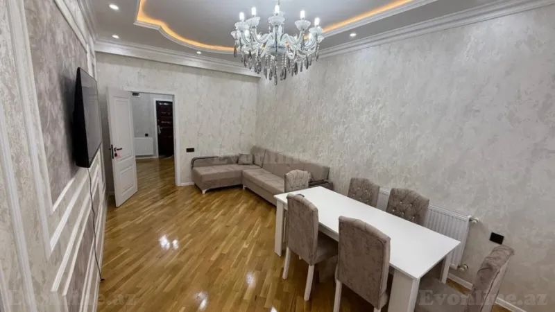 Kirayə verilir 2 otaqlı Mənzil Yeni tikili 70 m² 8 Noyabr m. - şəkil 4