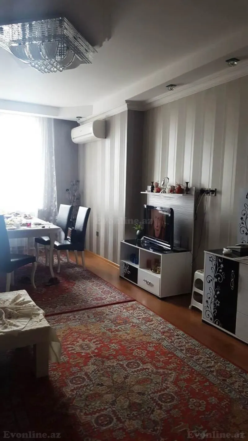 Satılır 3 otaqlı Mənzil Yeni tikili 92 m² Nizami m. - şəkil 2