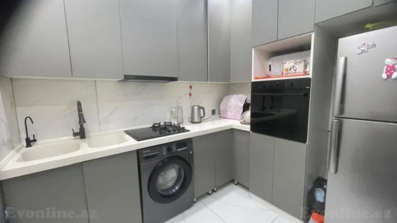 Satılır 2 otaqlı Mənzil Yeni tikili 58 m² Yeni Yasamal - şəkil 3