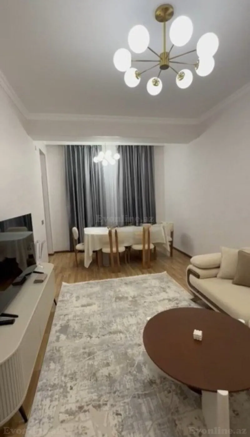 Satılır 2 otaqlı Mənzil Yeni tikili 58 m² İnşaatçılar m. - şəkil 2