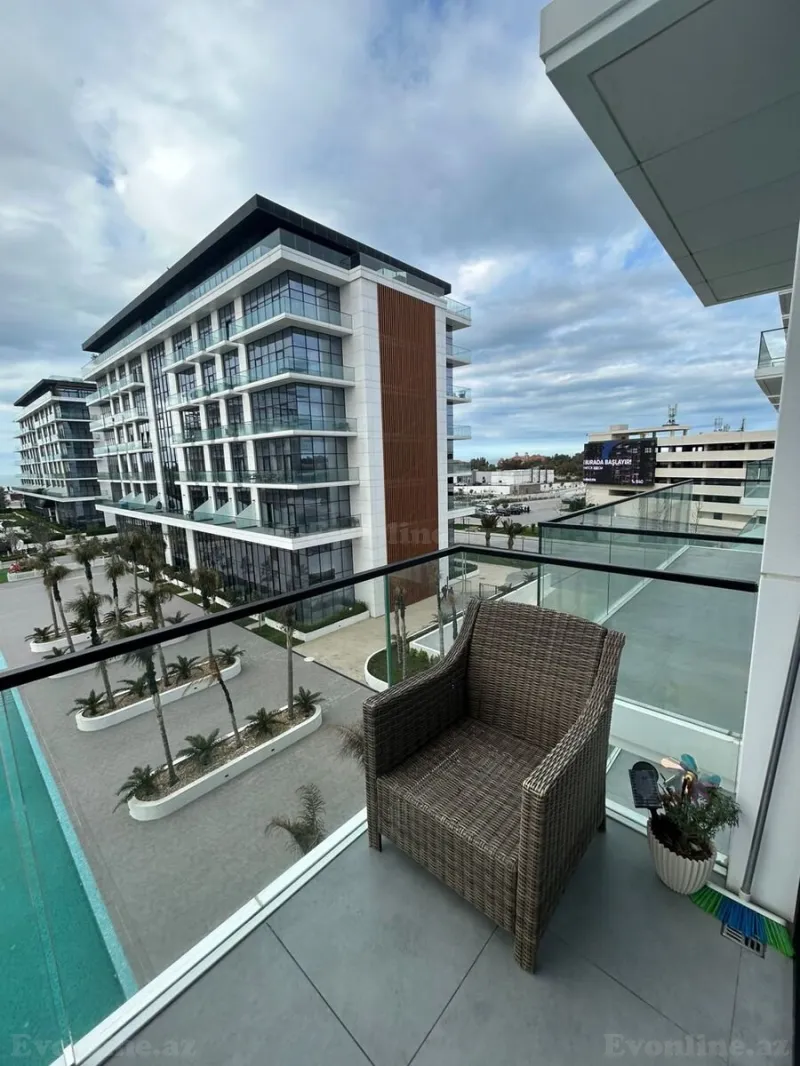 Kirayə verilir 1 otaqlı Mənzil Yeni tikili 60 m² Nardaran - şəkil 2