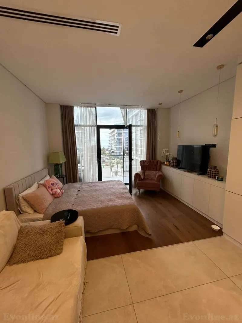 Kirayə verilir 1 otaqlı Mənzil Yeni tikili 60 m² Nardaran - şəkil 5