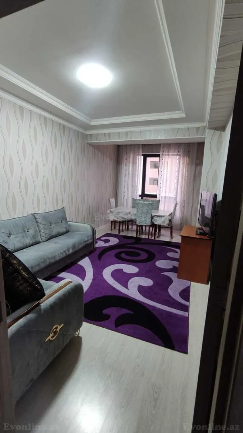 Satılır 2 otaqlı Mənzil Yeni tikili 90 m² Nəsimi r. - şəkil 5