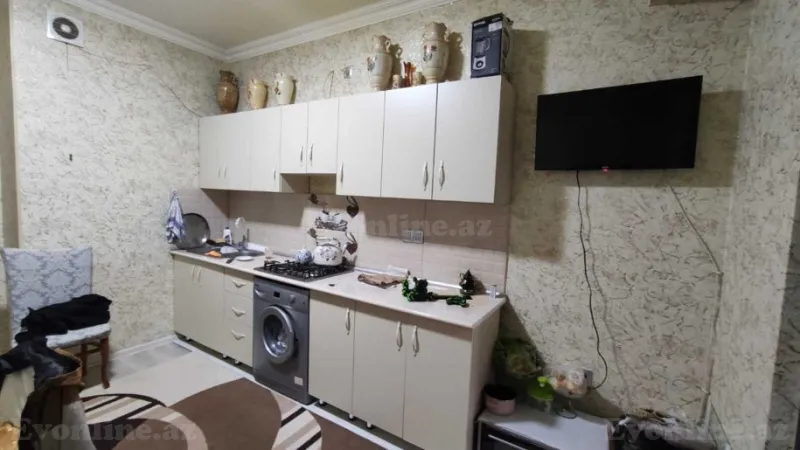 Satılır 2 otaqlı Mənzil Yeni tikili 90 m² Nəsimi r. - şəkil 9