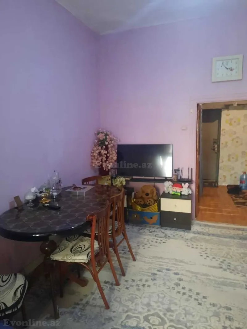 Satılır 1 otaqlı Mənzil Köhnə tikili 39 m² Nəsimi r. - şəkil 2