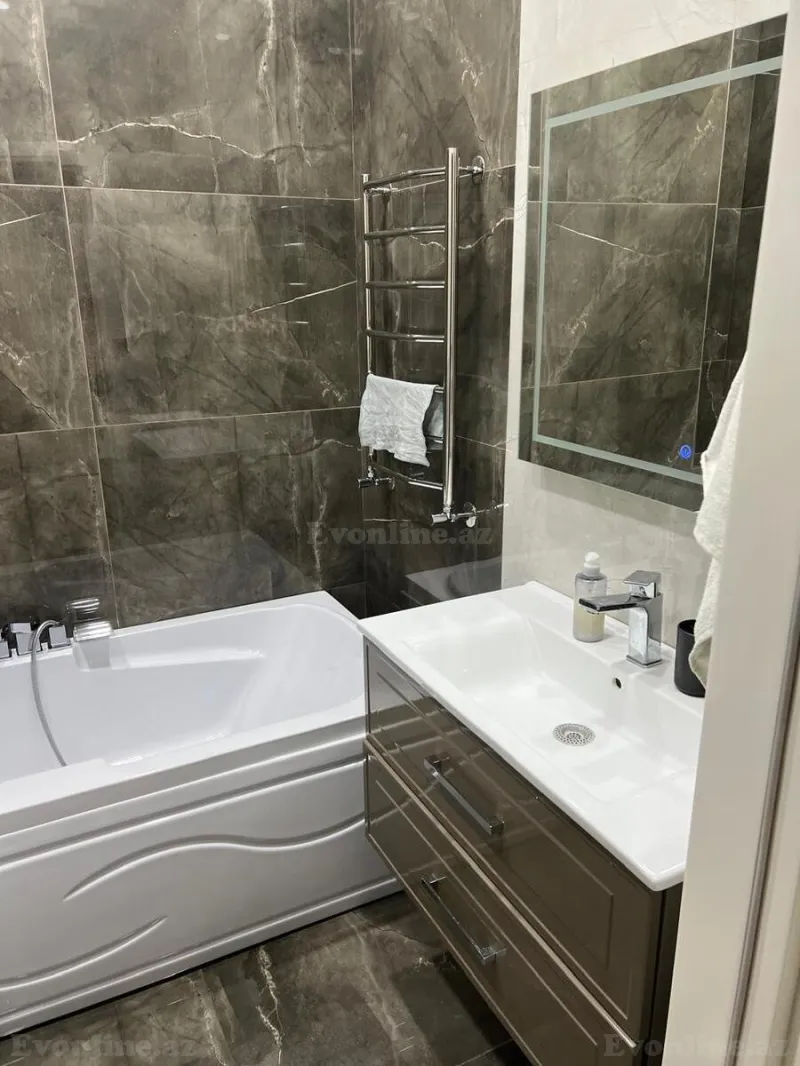 Kirayə verilir 3 otaqlı Mənzil Yeni tikili 163 m² Elmlər Akademiyası m. - şəkil 20