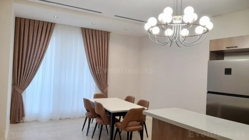 Kirayə verilir 4 otaqlı Mənzil Yeni tikili 220 m² Sahil m. - şəkil 20