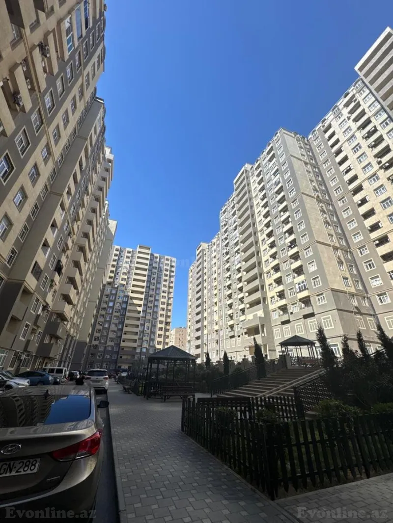 Satılır 3 otaqlı Mənzil Yeni tikili 105 m² Suraxanı r. - şəkil 2