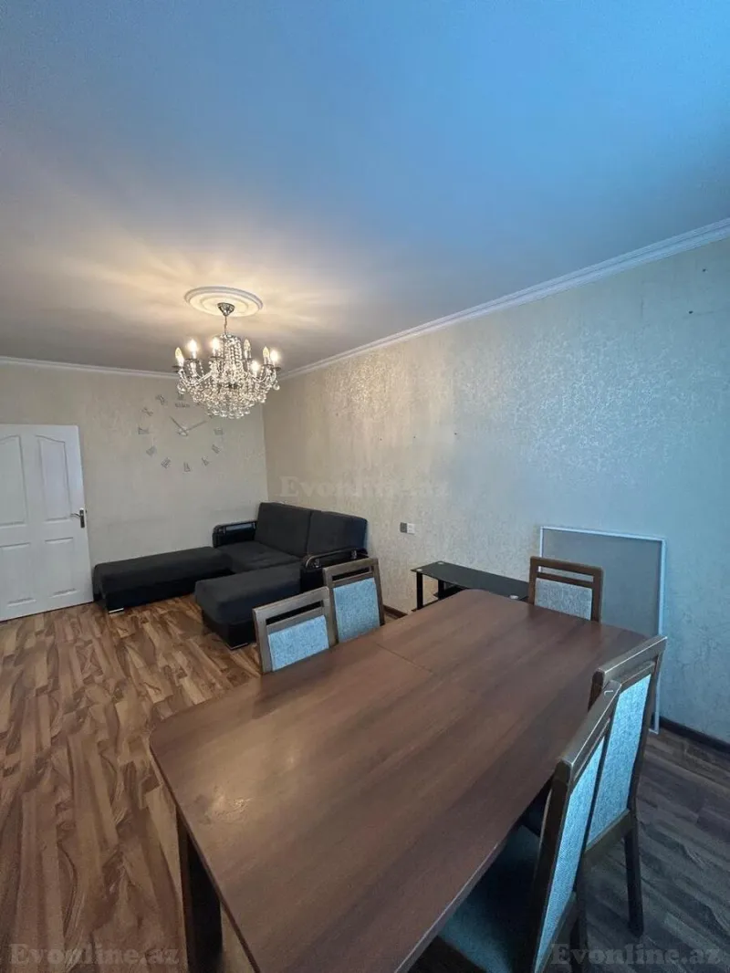 Kirayə verilir 3 otaqlı Mənzil Köhnə tikili 90 m² Yeni Yasamal - şəkil 2