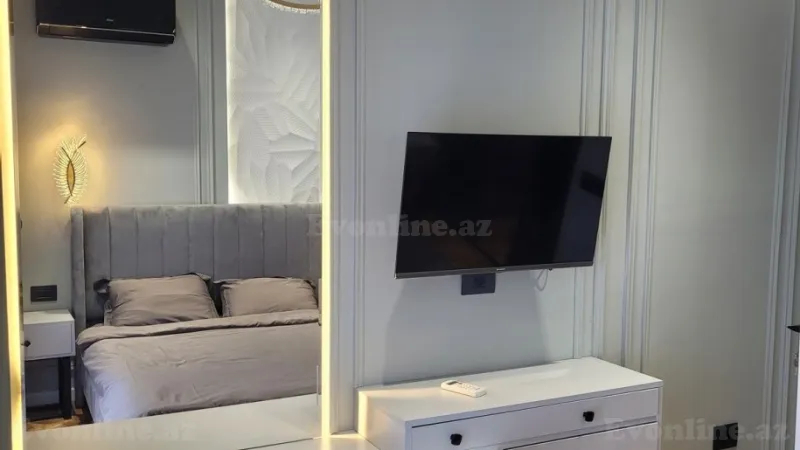 Kirayə verilir 2 otaqlı Mənzil Yeni tikili 70 m² Nəsimi r. - şəkil 9