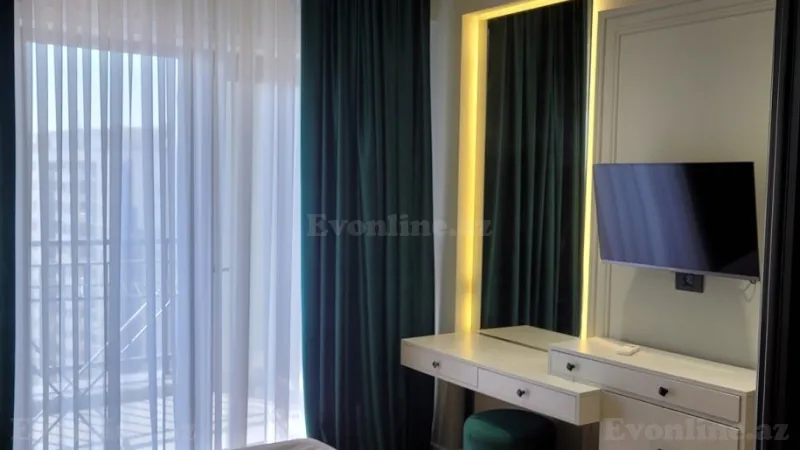 Kirayə verilir 2 otaqlı Mənzil Yeni tikili 70 m² Nəsimi r. - şəkil 11