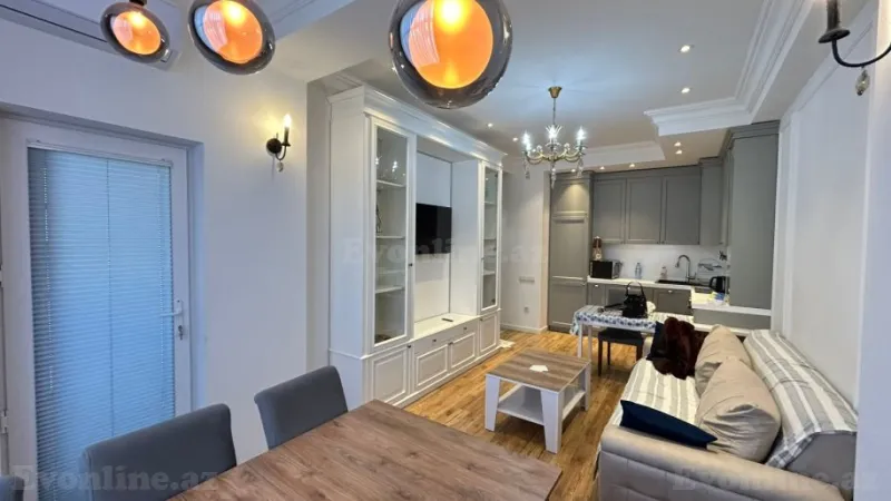 Kirayə verilir 2 otaqlı Mənzil Yeni tikili 60 m² Nəsimi r.