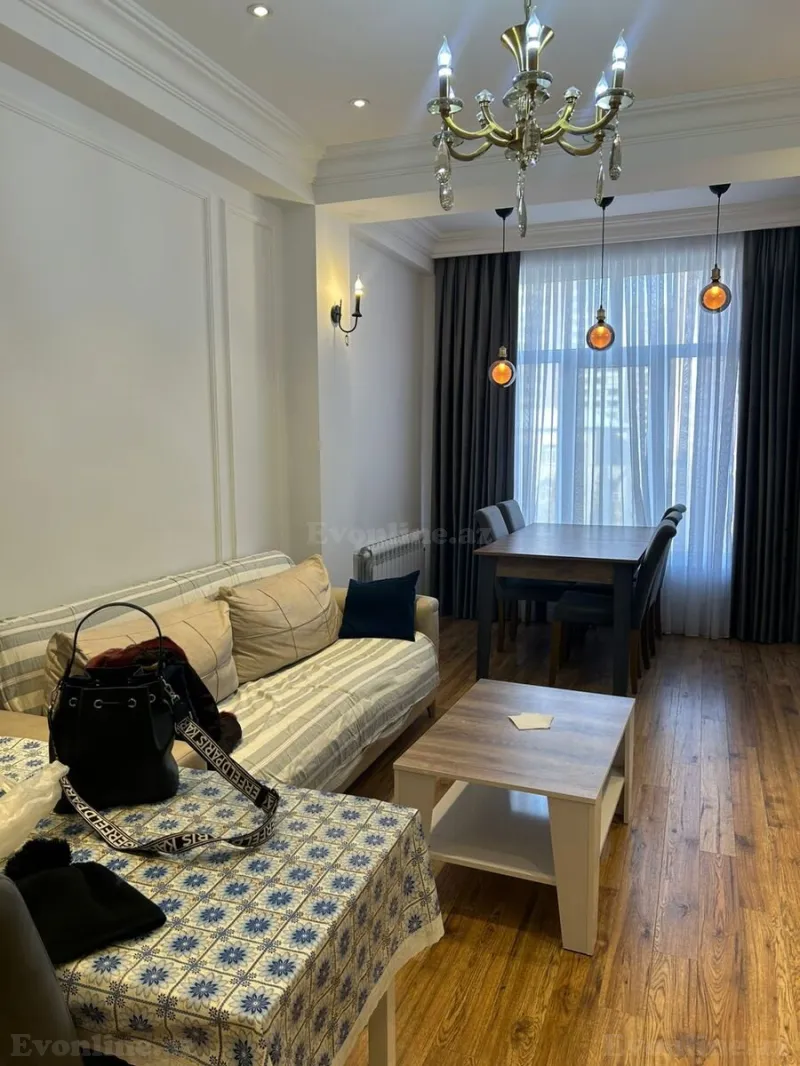 Kirayə verilir 2 otaqlı Mənzil Yeni tikili 60 m² Nəsimi r. - şəkil 8