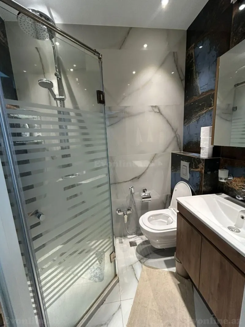 Kirayə verilir 2 otaqlı Mənzil Yeni tikili 60 m² Nəsimi r. - şəkil 12