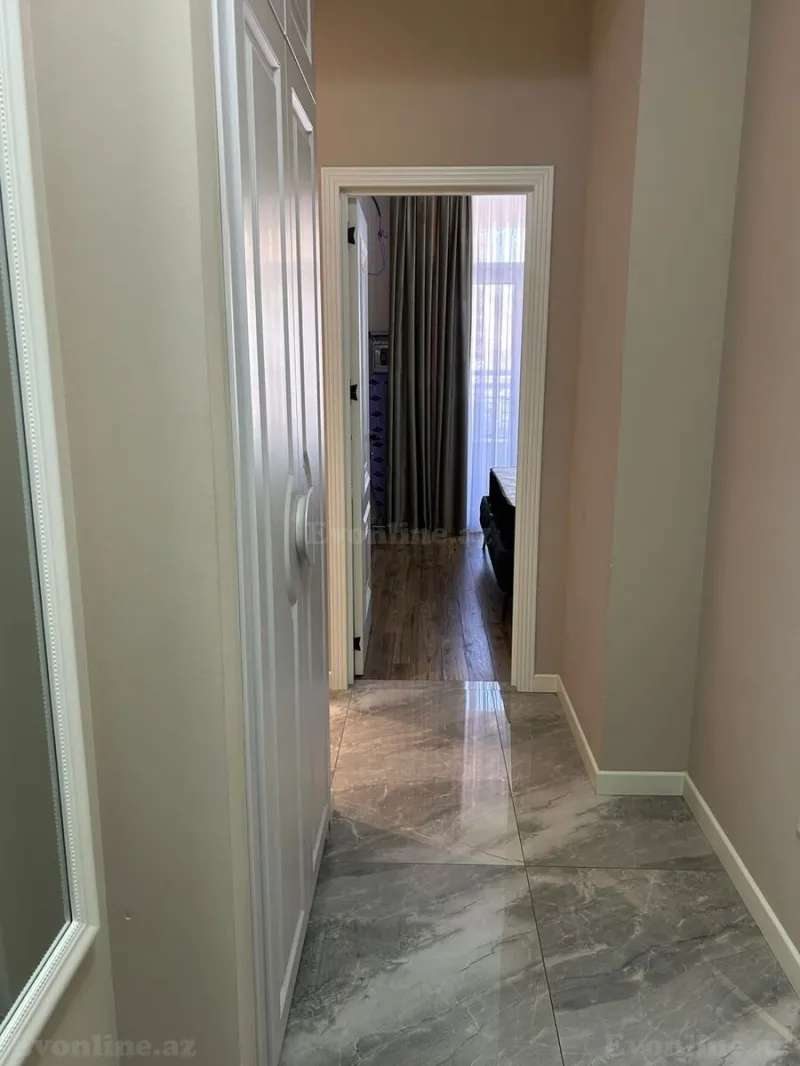 Kirayə verilir 2 otaqlı Mənzil Yeni tikili 60 m² Nəsimi r. - şəkil 16