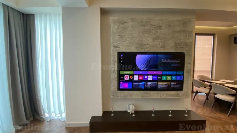 Kirayə verilir 3 otaqlı Mənzil Yeni tikili 105 m² Elmlər Akademiyası m. - şəkil 8