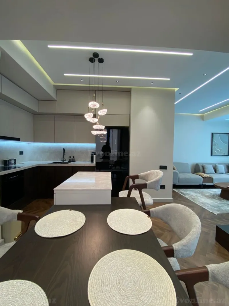 Kirayə verilir 3 otaqlı Mənzil Yeni tikili 105 m² Elmlər Akademiyası m. - şəkil 11