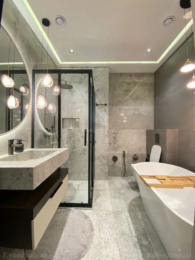 Kirayə verilir 3 otaqlı Mənzil Yeni tikili 105 m² Elmlər Akademiyası m. - şəkil 18