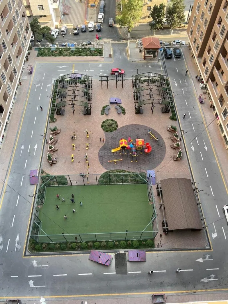 Kirayə verilir 3 otaqlı Mənzil Yeni tikili 100 m² Yasamal - şəkil 2